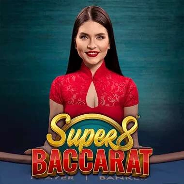 Super 8 Baccarat avec des règles spéciales et un design asiatique élégant