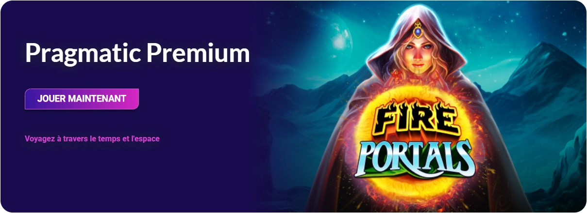 Machine à sous Fire Portals disponible sur Europe Fortune Casino