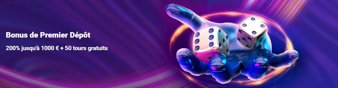 Bonus de bienvenue Europe Fortune Casino