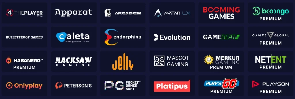 Fournisseurs de machines sur Europe Fortune Casino